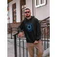 thumbnail image 2 of Black Hole In Space Hoodie Men -Image by Shutterstock, Male Large, 2 of 4