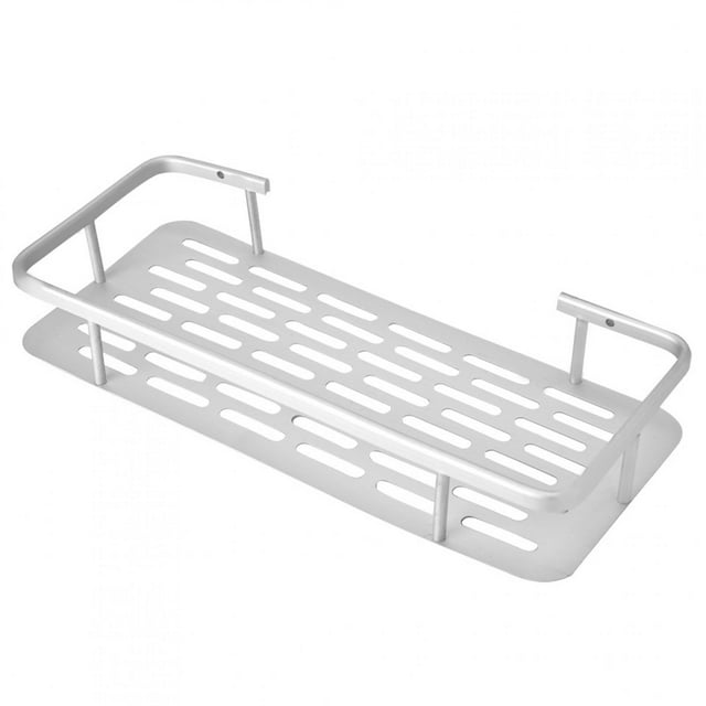 Bathroom Storage Shelf,Aluminum Wall Mounted Storage Hair Dryer Storage Shelf Bathroom Storage Rack Compact and Lightweight