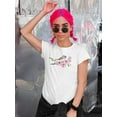 thumbnail image 2 of Cute Bird In Cherry Blossom T-Shirt Women -Image by Shutterstock, Female x-Large, 2 of 4