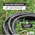 thumbnail image 3 of Iron Forge Cable 10 ft Lighted Outdoor Extension Cord - 10/3 SJTW Heavy Duty Black Extension Cable with 3 Prong 15 AMP Grounded Plug for Safety, 3 of 7
