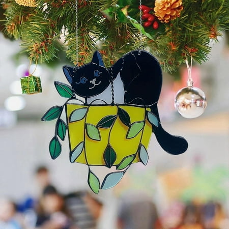 

Cat Light Catcher Pendant for Flower Pot Deal Of the Day Clearance 30th Birthday Gifts for Men