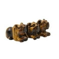 thumbnail image 5 of Natural Tiger Eye Carved Healing Tiger Figurines Reiki Energy Stone Display Decorations 50x22x35mm, 5 of 5