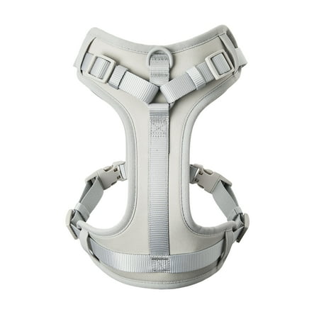 Vibrant Life Neoprene Comfort Control Monochrome Harness, Gray, Medium