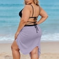 thumbnail image 4 of Nmnitkp Womens Butterfly Plus Size Swimsuit Cover Up Beachwear Spaghetti Strap Wrap Dress Lightweight Sarong Bikini Coverups S-XXXXXL, 4 of 9