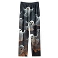 thumbnail image 4 of Jovrlynd Womens Pajama Pants Plus Size Halloween Print Stretchy Sleep Pants with Pockets Casual Soft Pajama Bottoms, S-5XL, 4 of 5