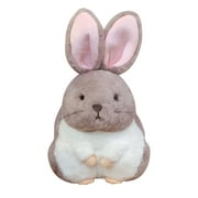 New Cute And Warm Rabbit Pillow Sofa Backrest Plush Toys For Children cotton As Shown