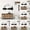 Black 6PCS, variant on Metal Wall Art Mountain Tree Metal Wall Decoration Nature And Decoration Metal Home Decoration Metal Wall Hanging
