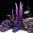 thumbnail image 1 of Coral de polímero de 1 pieza, coral de acuario, largo 5,51" x ancho 3,15" x alto 12,6", 1 of 3