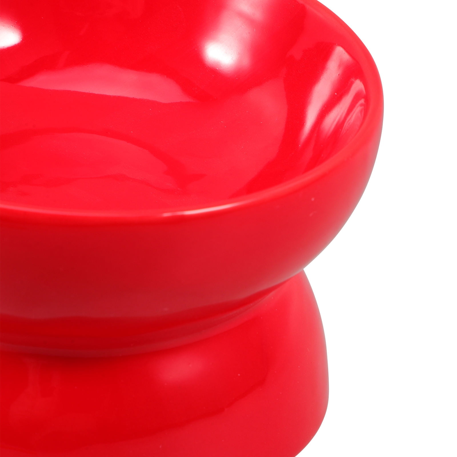 LEORX Cat Bowl Elevated Cat Food Bowl Ceramic Pet Water Dish For Indoor Small Dogs