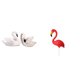 thumbnail image 1 of Figuras De Cisne De Resina, Escultura, Adorno Para Pastel, Decoración Para El Hogar, La Oficina, La Sala De Estar, Adorno Navideño, Arte Para El Jardín, Accesorios De Jardín, Flamenco,, 1 of 8