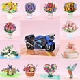 thumbnail image 2 of Tarjeta de feliz cumpleaños 3D, tarjeta de felicitación emergente, regalo de aniversario para mamá, papá, esposa, amigos, boda, flor creativa, tarjeta de agradecimiento, 2 of 4