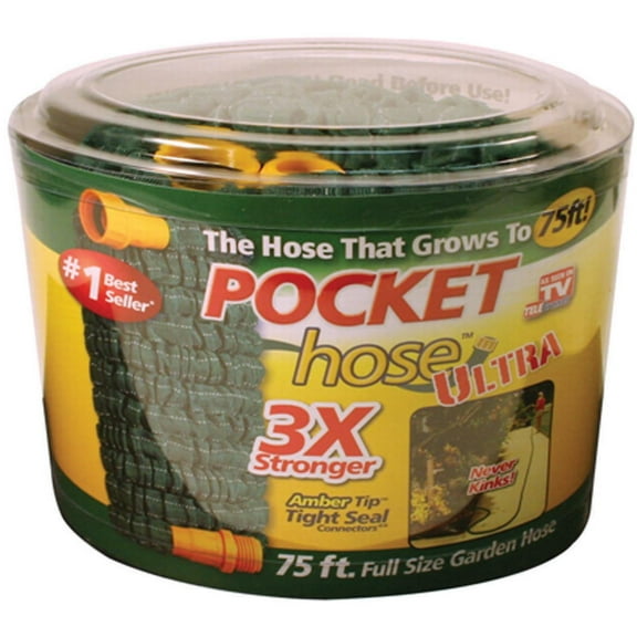 As Seen On TV Pocket Hose Dura-Rib 75!