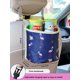 thumbnail image 2 of Bote de basura para coche lindo, bote de basura para coche pequeño para asiento delantero y trasero, bolsa de basura para coche colgante, organizador de almacenamiento para coche Ormromra YZY606-1, 2 of 5