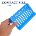 thumbnail image 2 of KAKOWELY laboratory slide holder 2pcs Laboratory Microscope Slides Drying Rack Plastic Holder For Microscope Slides Worktop Microscope Slides Racktriangle Shape Glass Slide Drying Holder, 2 of 5