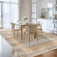 thumbnail image 2 of Ultrug Soft Boho Area Rug Moroccan Geometric Rugs Washable Carpet for Bedroom Living Room Home Decor,6'x9',Yellow, 2 of 7