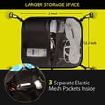 thumbnail image 3 of Sac de Stockage de Planche de Surf, paddle Board Surf Pont Sac de Fixation Net, paddle Board Sac de Stockage en Filet Fermeture Éclair Portable (avec 4 Ventouses), 3 of 10