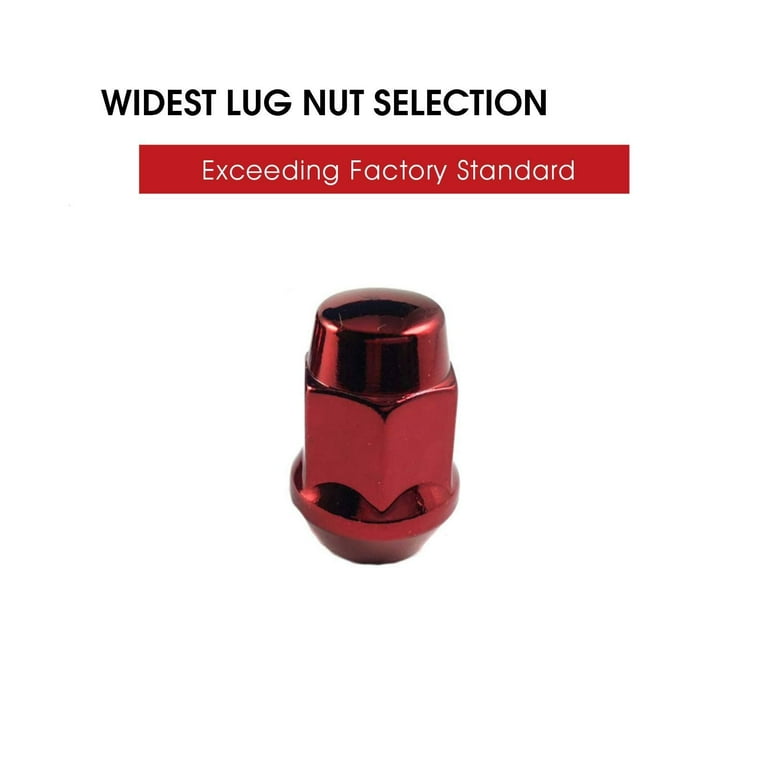 24 Chrome 14x1.5 Bulge Acorn Lug Nuts 1.75" For 2022 & Newer Toyota Tu 6 Lug - Foto 7