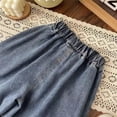 thumbnail image 5 of Coerni Girls Casual Jean Shorts Trendy High Waisted Stretchy Denim Shorts Summer Y2k Knee Length Casual Jorts Cowgirl Workwear, 5 of 5