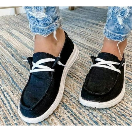 Cow Print Shoes Lace-Up Women Canvas Sneakers Flat Shoes Women Slip-On Loafers Comfortable and Casual Everyday