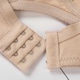 thumbnail image 5 of Women 1-Pack Large Size Solid Color Front Buckle Bra, Bras, Ladies Underwear, Wirefree No Underwire Seamless Daily Bra, Soft Support Comfortable Smoothing, Plus Size Big Bust,, 5 of 9