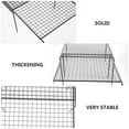 thumbnail image 4 of KAKOWELY 1 Set Retractable Kitchen Storage Rack Space Saving Shelf Organizer for Home Dorm,24.02"X9.25"X5.31", 4 of 5