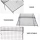 thumbnail image 3 of Set Retractable Kitchen Storage Rack Space Saving Shelf Organizer for Home Dorm, 3 of 5