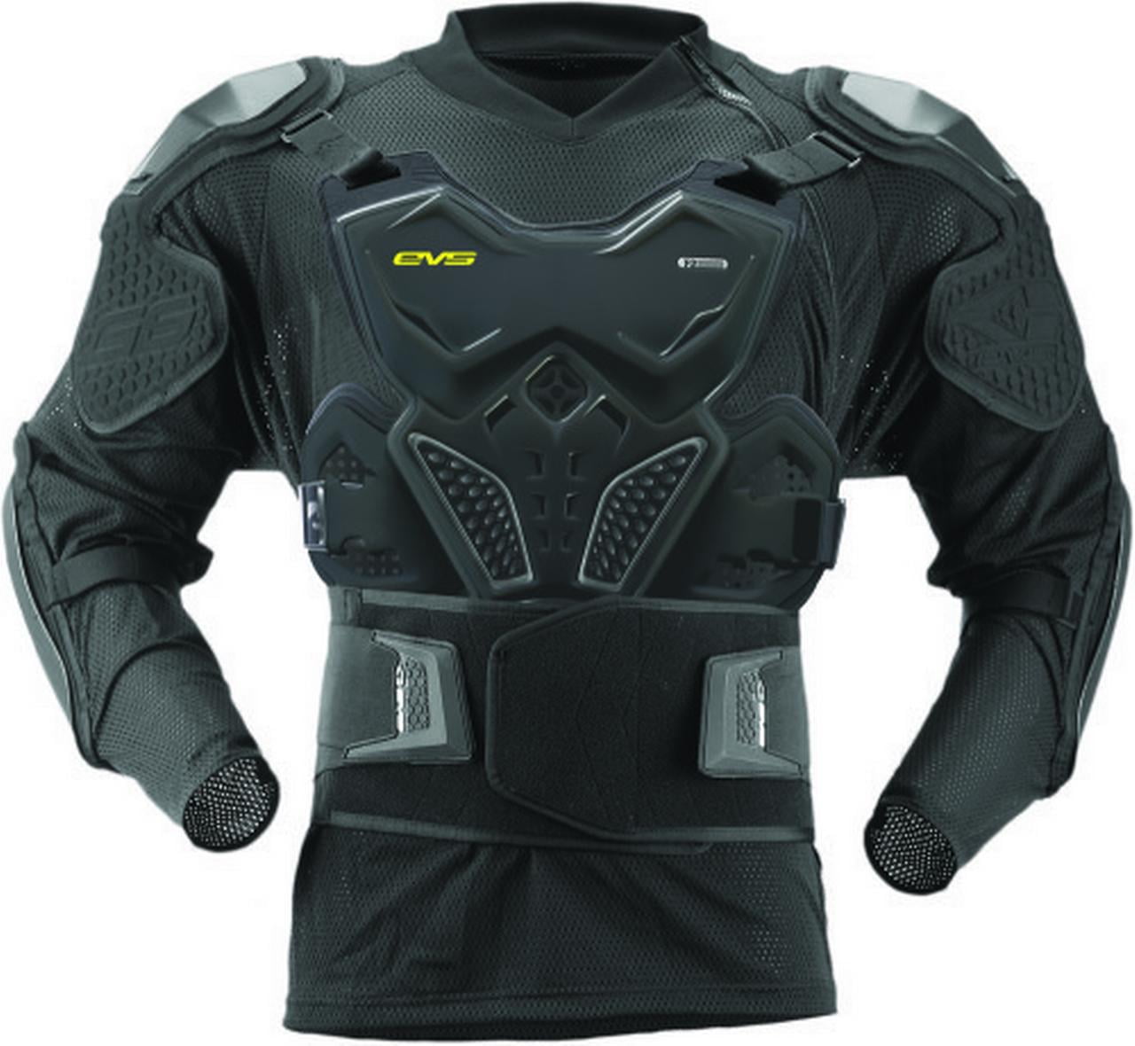 Evs G7 balística Protector Jersey Negro XXL-Motocross MX OFF-ROAD 