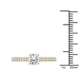 thumbnail image 4 of 1 Carat T.W. Diamond Classic 14kt Yellow Gold Engagement Ring, 4 of 4