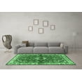 thumbnail image 3 of Ahgly Company Indoor Round Persian Emerald Green Traditional Area Rugs, 8' Round, 3 of 4