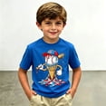 thumbnail image 2 of Boys Shirts Cotton Short Sleeve Shirts for Girls T-Shirts Summer Oversized Clothes Tops Tees Back To School Fashion Outfits, 2 of 4