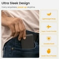 thumbnail image 3 of Ambrane Powerlit Power Bank with 22.5W Fast Charging, 3 of 5