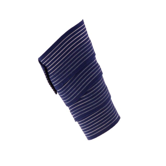 Hi,Fancy Elastic Bandage Sport Brace Wrap Training Equipment Accessories Blue 120cm