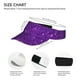 thumbnail image 3 of Balery Purple Glitter Gorra deportiva con visera ajustable para mujer y hombre (talla única), 3 of 7