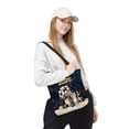 thumbnail image 2 of Happy New Year American Shorthair Welcome 2025 Balloon Firework Party All Over Print 3D Canvas Tote Bag Cat Lover Kitten Owner Gifts Reusable Handbag - 01014, 2 of 5