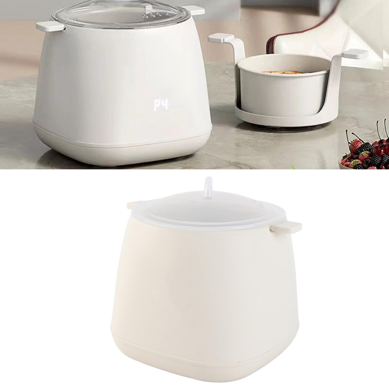 BOKYAN 6‑Function Electric Egg Cooker – Soft, Hard, Onsen, Custard, Tea & Yogurt – 4‑Egg Capacity, Auto Shut‑Off, Smart 12‑Hour Timer, Easy‑Clean Non‑Stick Design