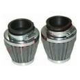 thumbnail image 4 of Set Conical Power Air Filters Chrome Back Yamaha RD350 2 Units Clamp on, 4 of 4