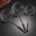 thumbnail image 5 of Leaky Spoon Household Kitchen Strainer Sieve Stainless Steel Fishing Noodles Oil Separator Spoon Commercial Deep Frying Leakage Net, 5 of 5