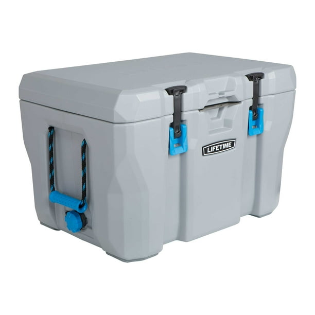 Lifetime 55 Quart High Performance Cooler Grey Walmart Com Walmart Com