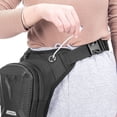 thumbnail image 3 of LEEYNEER Sac de Jambe Moto Sac de Taille Tombante - Grande Capacité avec Trou USB Sac Banane Tactique Druable et Imperméable Sac de Rangement Multi-Poches pour Cyclisme Randonnée Escalade Hommes, 3 of 11