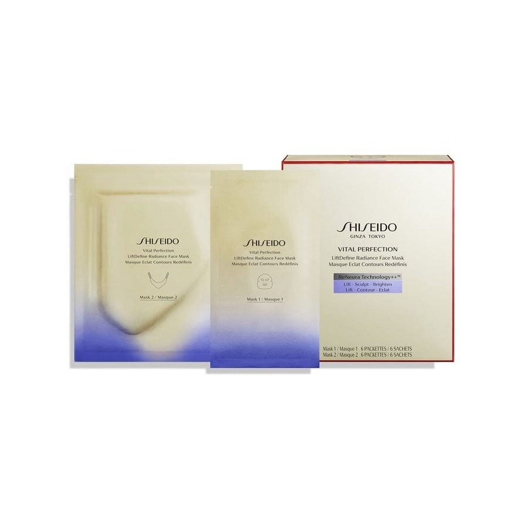 Shiseido Vital Perfection Liftdefine Radiance Face Mask 6pcs