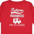 thumbnail image 4 of Inktastic Future Paramedic Like My Daddy Boys or Girls Long Sleeve Toddler T-Shirt, 4 of 5