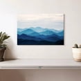 thumbnail image 2 of Elephant Stock Blue Mountains Iv Wall Art - Horizontal Canvas Wall Art - Living Room Wall Decor - Wellness Canvas - Blue And White Decor By Photoinc Studio - 12" x 8", 2 of 8