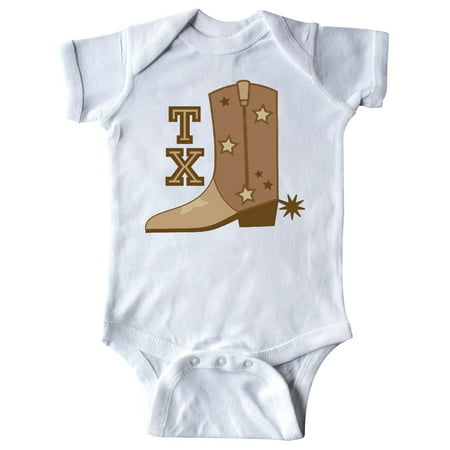 Texas Cowboy Boot Infant Creeper (Best Cowboy Boots In Texas)
