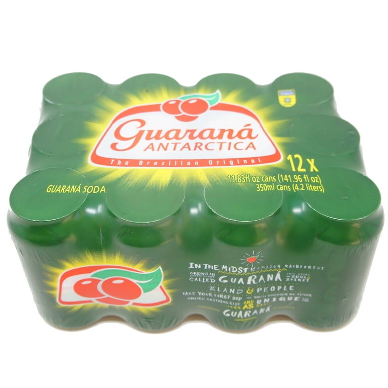 Guarana Antarctica, Soda, Refreshing Brazilian Guarana, 11.83 fl