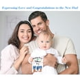 thumbnail image 6 of WaaHome First Fathers Day Card - Happy First Father's Day Gifts Card with Envelope First Time Dad Fathers Day Gift for New Dad from Wife Baby Girl Boy, 6 of 7