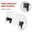 thumbnail image 2 of Furulu Adjustable Extension Windshield Motorbike Windscreen For BMW Honda Yamaha Suzuki Kawasaki, 2 of 5