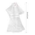thumbnail image 2 of Pet Veil Creative Decorative Lace Bow Hair Clip Design Pet Wedding Veil for Dogs, 2 of 7