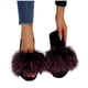 thumbnail image 4 of Xucatan Women's Plush Winter Slippers with Cute Decorations Cozy Fleece-Lined Indoor House Shoes, Non-Slip Comfortable Casual Flat Slides for Women Gift, 4 of 8