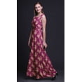 thumbnail image 5 of Bimba Floral Printed Women Sleeveless Gown Chic Style Long MaxiÂ&nbsp;Dress-XXX-Large, 5 of 5