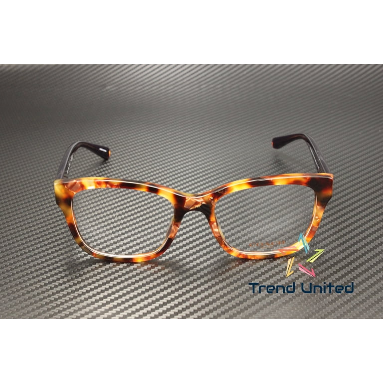 Eyeglasses Coach HC 6197 U 5711 Pearlescent Amber Tortoise  display picture 1